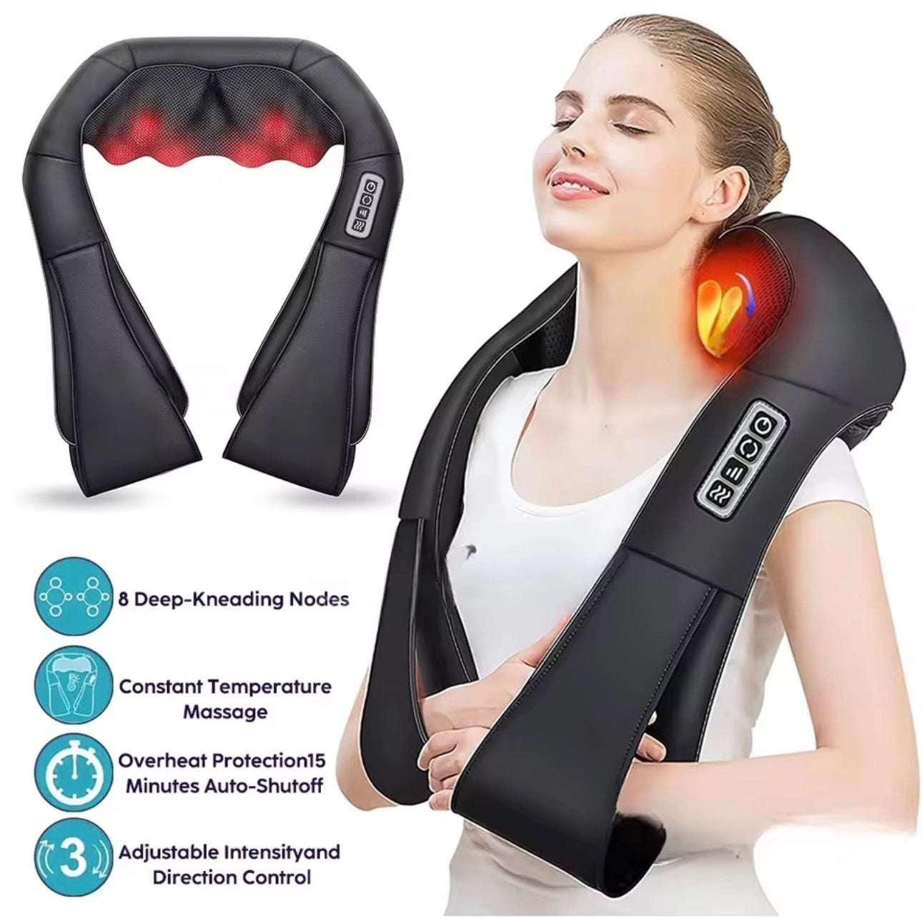 Nekteck Shiatsu Neck and Back Massager